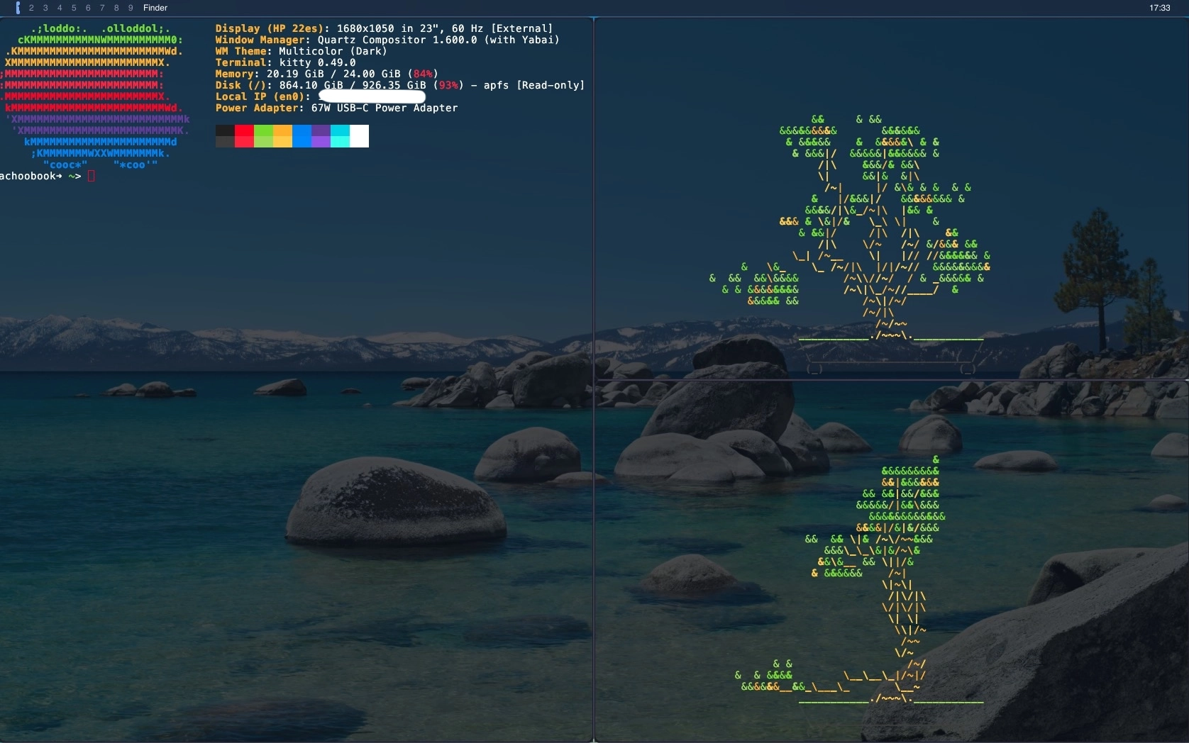 macOS Tiling Window Manager Setup